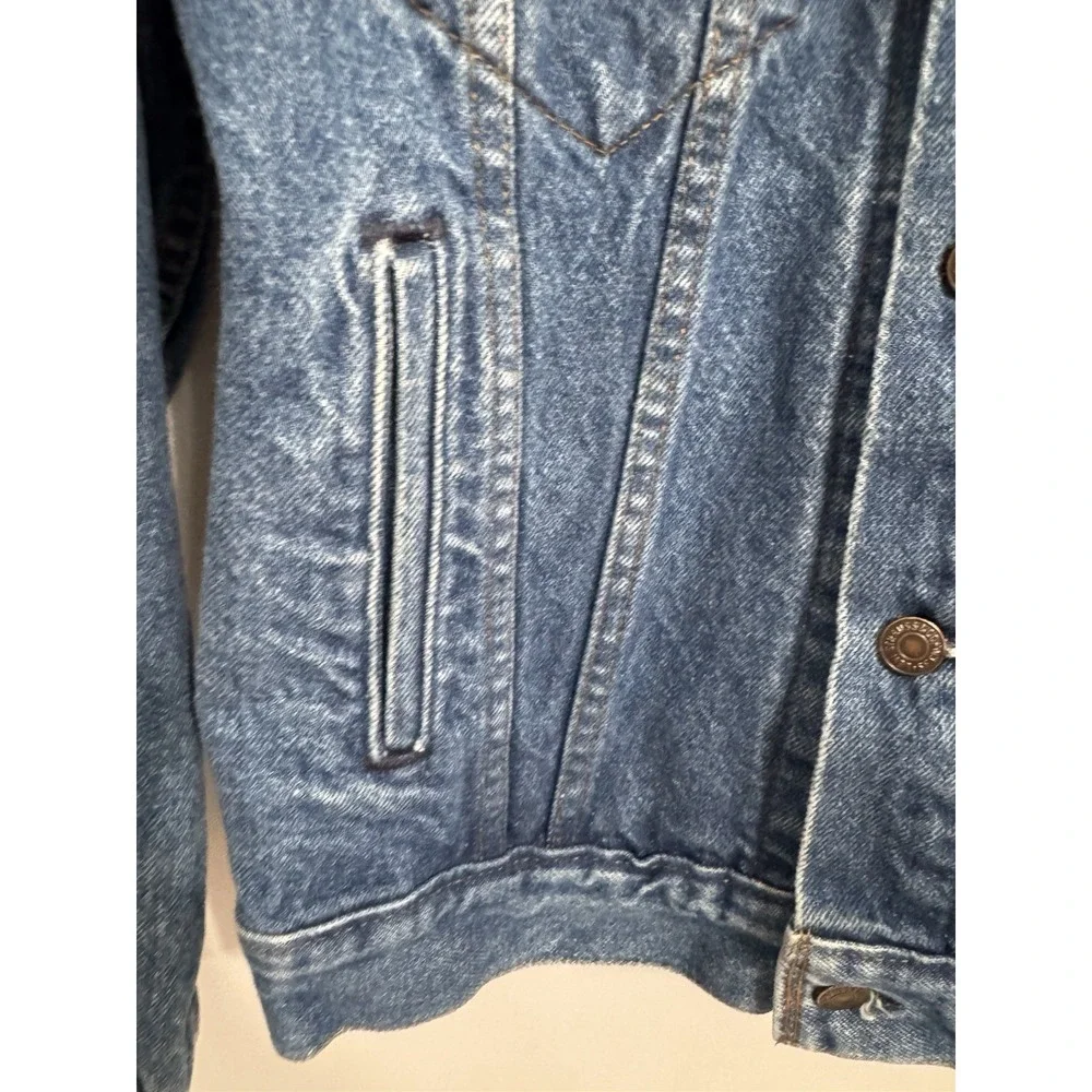 Levi's Denim Trucker Jacket Mens 38 1984 Blue Vintage Made in USA 70506-0214